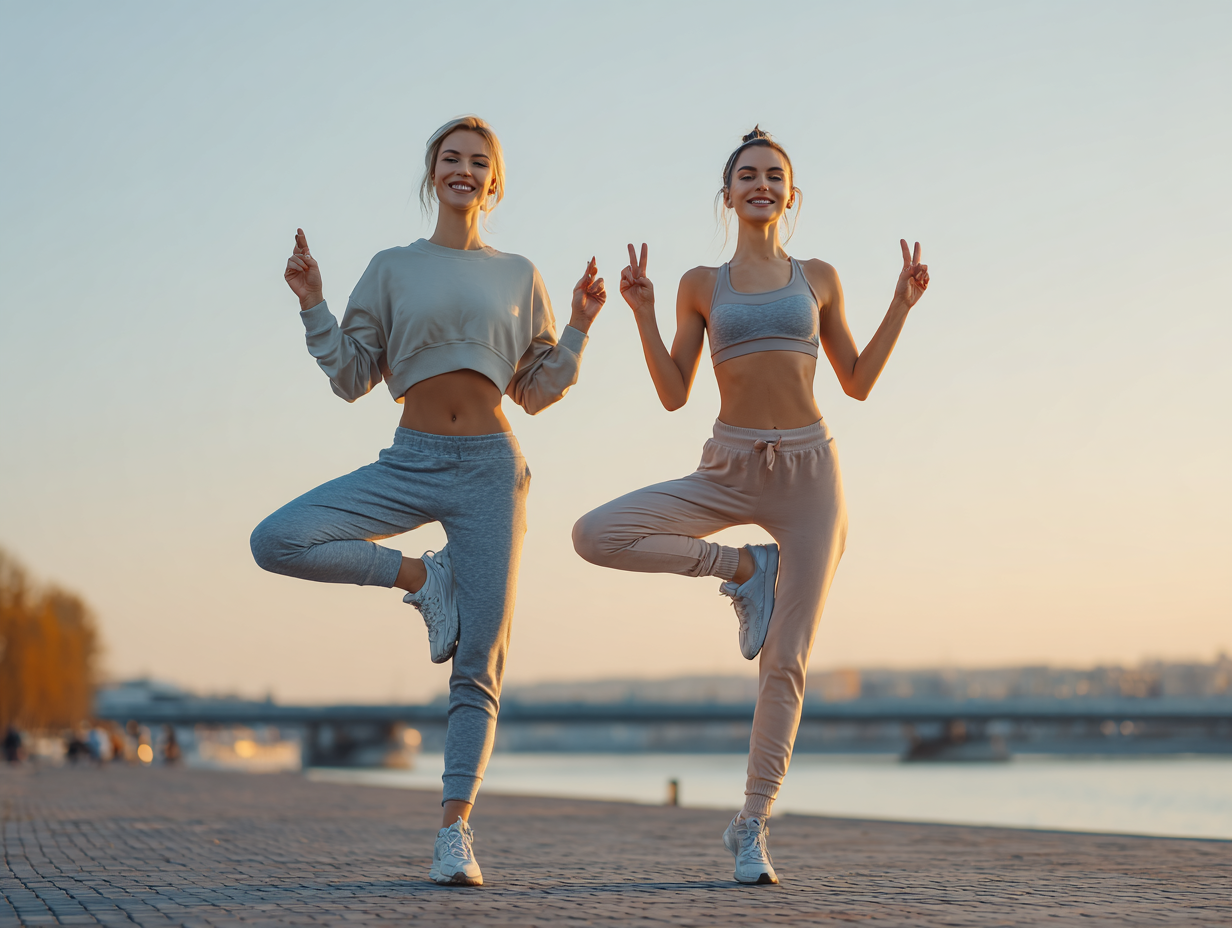 Група людей різного віку після тренування